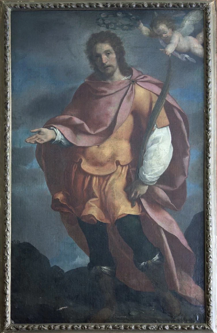 San Fermo incoronato da un angioletto